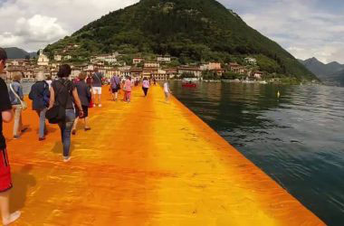 La passerella di Christo “Floating Piers” non è sicura: dura accusa da parte dell’ingegnere Pisano Goffredo Rocchi
