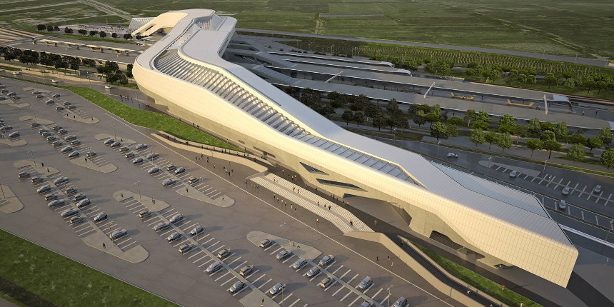 Inaugurata la stazione alta velocità di Afragola progettata da Zaha Hadid