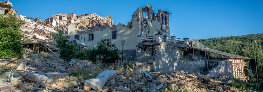 Quanti italiani vivono in zone dall’alto rischio sismico?