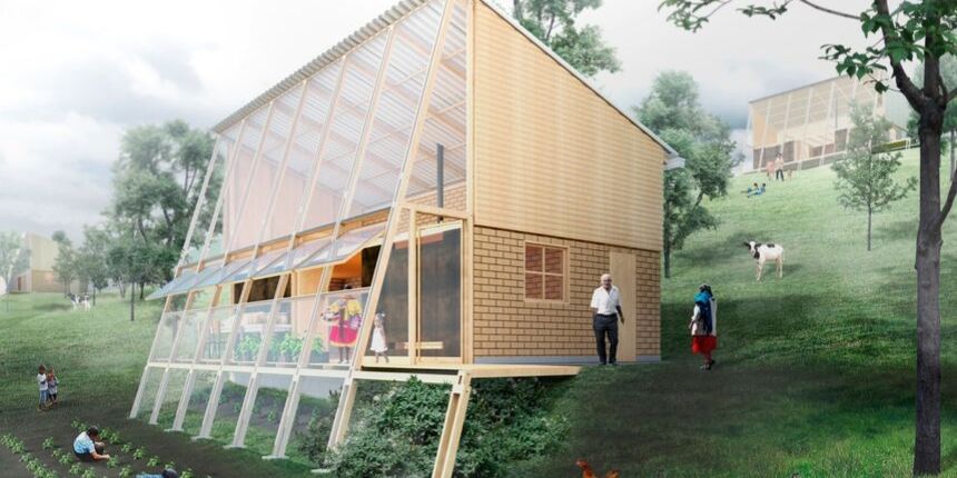 Prototipo di edilizia rurale sostenibile in Colombia, di FP Arquitectura