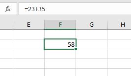 Esempio calcolo Excel